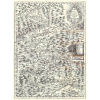 PAUL KRAY DE ROCUS (?-1720): Mapa Spišskej stolice. Medirytina, Bratislava,1723. Druh potlače: Plagát rozmer 75x102 (papier posterový, 200g, satinovaný) - Reprodukcia dekoračnej historickej mapy na st