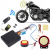 ALARM NA MOTOR SKÚTRA ŠTVORKOLKY MOTOCYKLA + 2 DIAĽKOVÉ OVLÁDAČE
