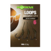 Korda Naväzec Loop Rigs Wide Gape X veľ.4 18 lb 3 ks