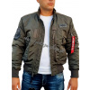 Alpha Industries Engine zimná bunda rep grey Veľkosť: S, Farba: šedá