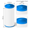 Crystalline Pool Spa Filter Filtračná kartuša SC813 Jacuzzi