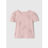 GAP Baby tričko Mix & Match s potlačou Ružová 6-12M Ružová Ružová