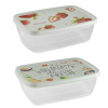 HOME Dóza plastová 1,2 l 14,3x20x6,7 cm
