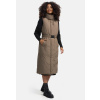 Dámska dlhá vesta Abendlied Navahoo - STONE-BROWN Farba: Hnedá, Veľkosť: L