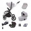 ZOPA Kombinovaný kočík Move 3v1 Kompletný Set Varianta: Silver Grey/Silver