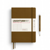 Leuchtturm1917 Zápisník Spice Brown Medium A5 bodkovaný