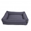 Lex & Max Luxusný pelech pre psa Lex & Max Berlin 80 x 65 cm | tmavosivý