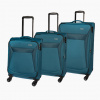 Travelite Chios Sada 3 kufrov 55/67/78cm Modrá Petrol