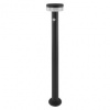 LED záhradné solárne stĺpikové svietidlo TERION, senzor súmraku, 12,5 x 12,5 x 80 cm
