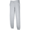 Fruit of the Loom Tepláky Classic Elasticated Jog Pants COT16402661005-heather gre 2XL Melír šedá
