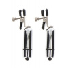 Taboom Adjustable Vibrating Clamps Silver