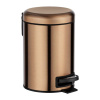 Pedálový odpadkový kôš v medenej farbe Wenko Leman, 3 l
