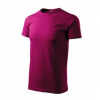 MALFINI BASIC 129 Tričko pánske 1294915 L 49 fuchsia red