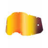 Zrkadlové sklo do okuliarov 100% Strata 2,Accuri 2, Racecraft 2 red