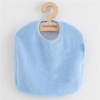 New Baby Comfortably Detský froté podbradník blue