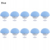 A-blue štýl 10 pc hubový držiak maca prikrývky (A-blue štýl 10 pc hubový držiak maca prikrývky)