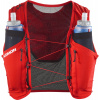 Salomon Sense PRO 6 set fiery red black běžecká vesta unisex Velikost: M
