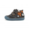 Chlapčenské prechodné topánky DD.STEP S066-42263A Dark Grey 20-25