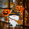 Halloweenska dekorácia - trpaslík - zavesiteľný - pena - 44 x 26 cm