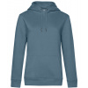 B&C Dámska mikina pre hlavu WW02Q Nordic Blue M