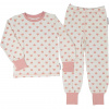 Bambusové dvojdielne pyžamo Pink heart rastúci Geggamoja Veľkosť: 134/140