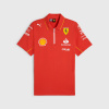 Týmová polokošile Scuderia Ferrari F1 2024 červená - L