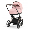 Cybex Priam Set Peach Pink Comfort Podvozok: Rosegold