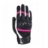 Rukavice RP-6S, OXFORD, dámske (čierna/biela/ružová) M