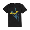 Tričko The Batman - The Batman Yellow Sketch Čierna XL