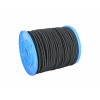 Strend Pro 432176 Gumolano R100, 6 mm, pružná černá guma, nos. 90 kg, L-90 m