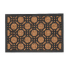 Rohožka gumová s kokosovým vláknem CIRCLES, 60x0,8x40cm|Esschert Design