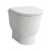 Laufen The New Classic - Stojace WC, zadný/spodný odpad, Rimless, s LCC, biela H8238514000001