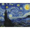 Obraz na maľovanie podľa čísel Artnapi Van Gogh Hviezdna noc 40x50 cm