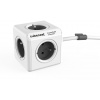 Predlžovací kábel Cubenest Powercube Extended, 5x zásuviek, 1,5 m, biela/sivá (6974699971030)