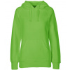 Neutral Dámska mikina s kapucňou NE83101 Lime L