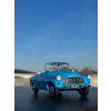 Model auta Škoda Felicia Cabrio, svetlo modrá, 1959. Mierka 1:24.