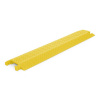 Žltý plastový káblový most XPRESS - dĺžka 101 cm, šírka 25 cm, výška 4 cm