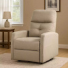 LuxuryForm DESIGN Televízne kreslo SEMIR s elektrickým polohovaním - béžové