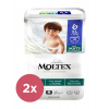 2x MOLTEX Pure&Nature Nohavičky plienkové jednorázové 6 XL (14 kg+) 18 ks
