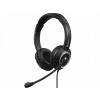 Slúchadlá Sandberg 126-47 USB-C s Mikrofónom, Náhlavné, Čierne