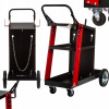 ZVÁRACÍ VOZÍK NA KOLESÁCH S 3 POLICAMI, NOSNOSŤ 60kg, NA PREPRAVU ZVÁRAČKY A PLYNOVEJ FLAŠE RIPPER