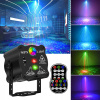 DISKOTÉKOVÝ PROJEKTOR DISCO LASEROVÁ GUĽA + LED RGB