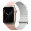 Remienok Uniq Revix Premium Edition Reversible Magnetic remienok na Apple Watch 41/40/38 mm ružový/biely UNIQ-41MM-REVPBPNKWHT