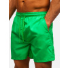 Zelené pánske kúpacie šortky Bolf QD32