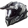 LS2 Helmets LS2 MX701 EXPLORER ATLANTIS MATT TITANIUM - M