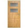 Doornite CPL laminátové DOMINANT 2 SKLO Dub Corbridge interiérové dvere, DTD L1DOMT2 DubCorbr