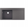 HansGrohe Drezy - Zabudovaný granitový drez S5110-F45, kamenná sivá 43330290