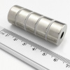 Neodýmový magnet prsteň 22-6×10 mm - N38