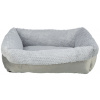 TRIXIE Vianočné lôžko LIVIA Soft s hebkým okrajom 80 x 60 cm sivá
