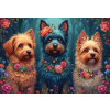 BlueBird Trio psov 1000 dielov